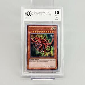 2010 Yugioh Limited Edition Slifer the Sky Dragon Legendary Coll BCCG 10